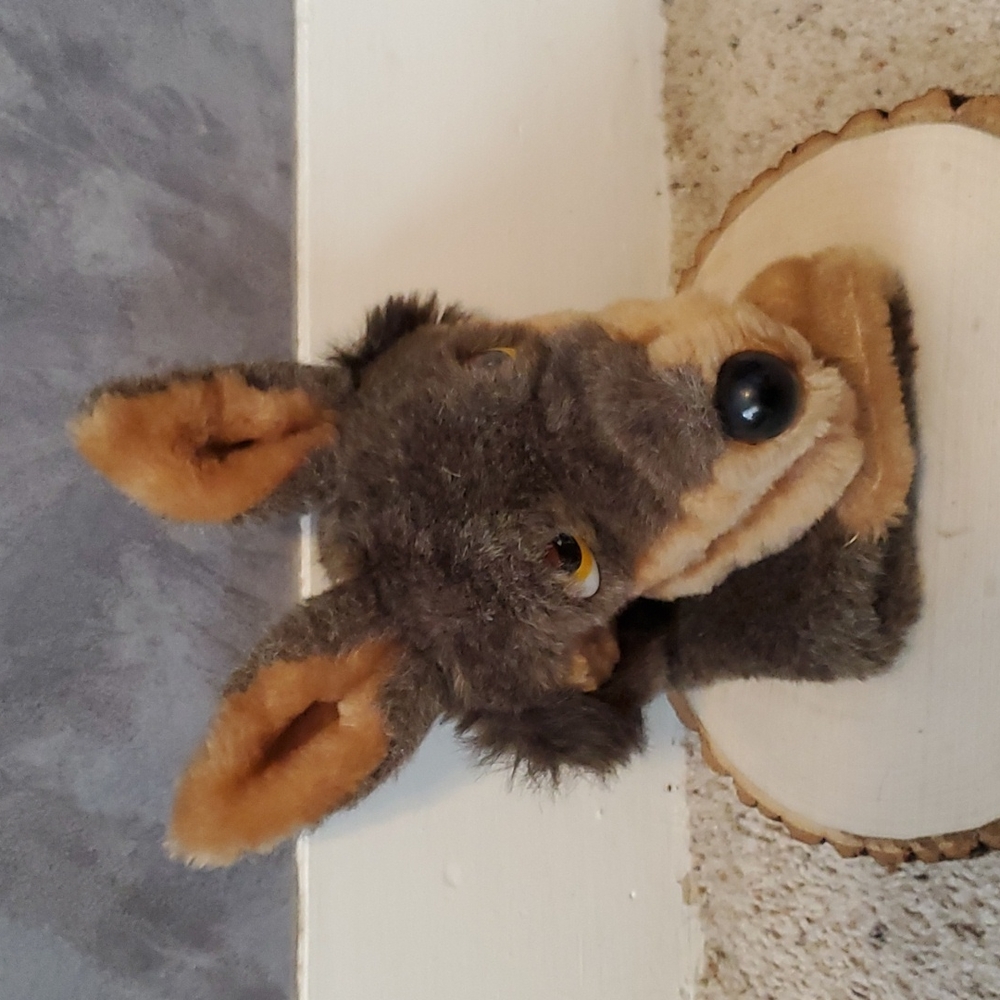 Vintage Dakin Wolf Design Hand Puppet 1983